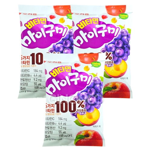 오리온 비타민 마이구미 72g (3개)_이미지