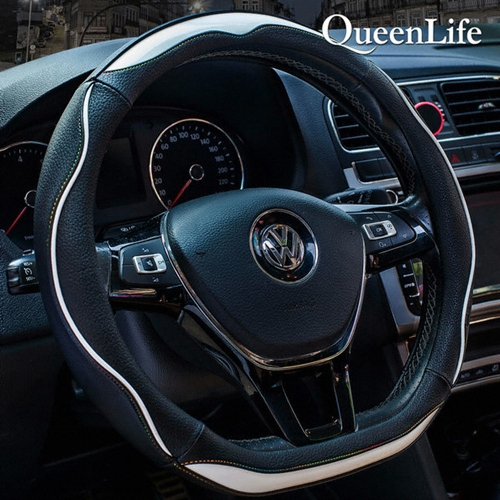 퀸라이프 가죽 핸들커버 D컷 QL707_이미지