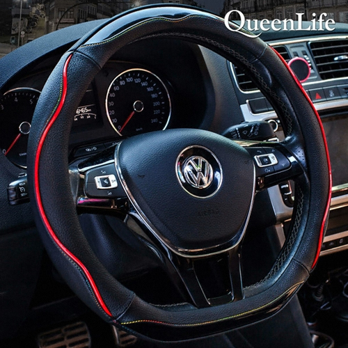 퀸라이프 가죽 핸들커버 D컷 QL707_이미지