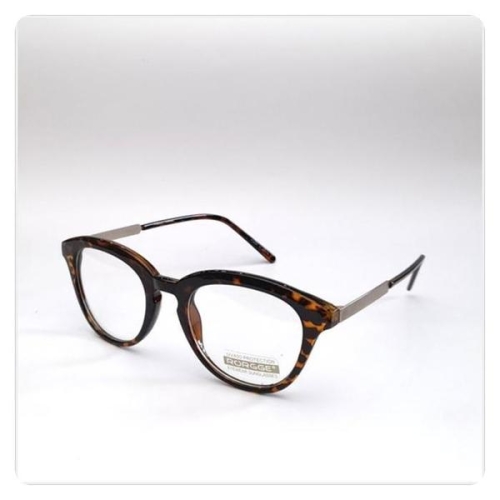 남자 여자 타원 메탈+뿔테 패션 안경 RORGGE 6020 S8516302