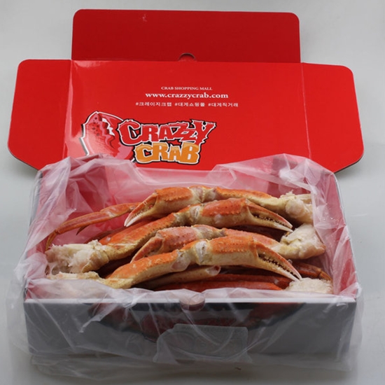 크레이지크랩 스노우크랩 크랩박스 1.2kg (1개)_이미지