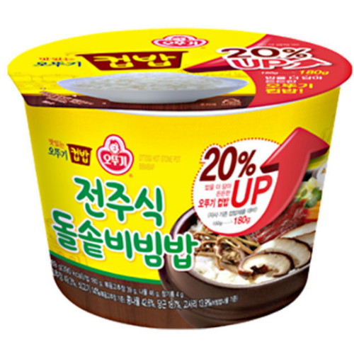 오뚜기 맛있는 오뚜기 컵밥 전주돌솥비빔밥 269g (4개)_이미지