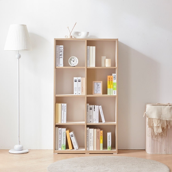 히트가구 C3583 4단 8칸 오픈형 책장 800