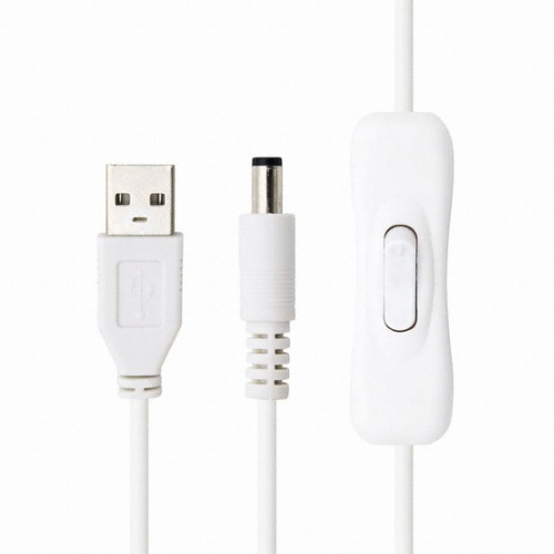 USB to DC5.5 전원 스위치 케이블 (ID804)