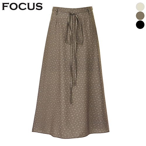포커스 어텀플라워플레어스커트_VFI5F1SK8070