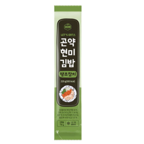 퍼니엠 다신샵 곤약 현미 김밥 땡초 참치 220g (6개)