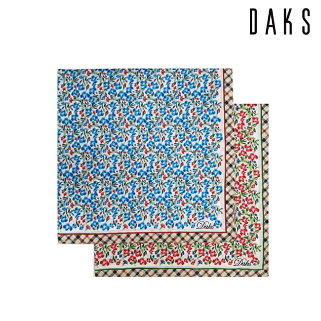  닥스 나염 손수건 DKU2401