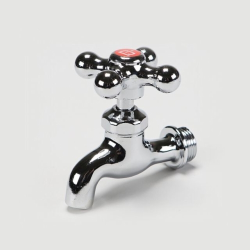 십자핸들 가로꼭지 온수 ADT015-CR