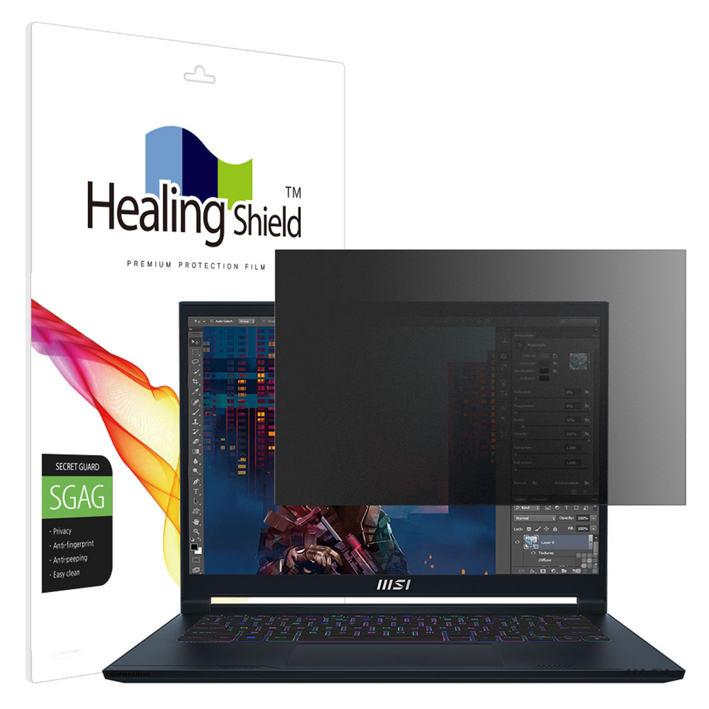 MSI 스텔스 14 Studio A13V 프라이버시 저반사 사생활 보호필름