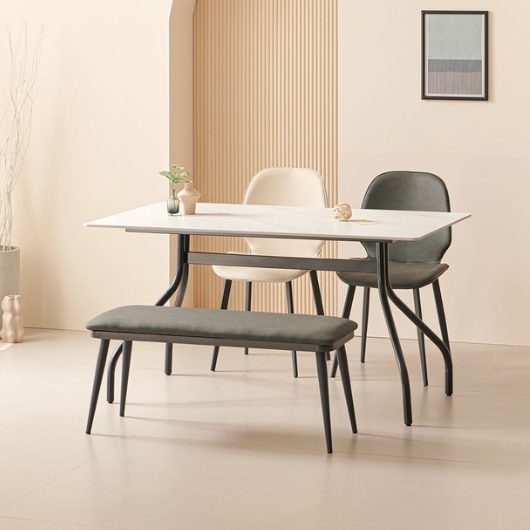 라로퍼니처 프레이 포세린 통세라믹 식탁 1400