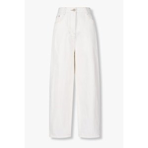 신세계인터내셔날 스튜디오톰보이 화이트 배기핏 데님 팬츠 9105362142_이미지