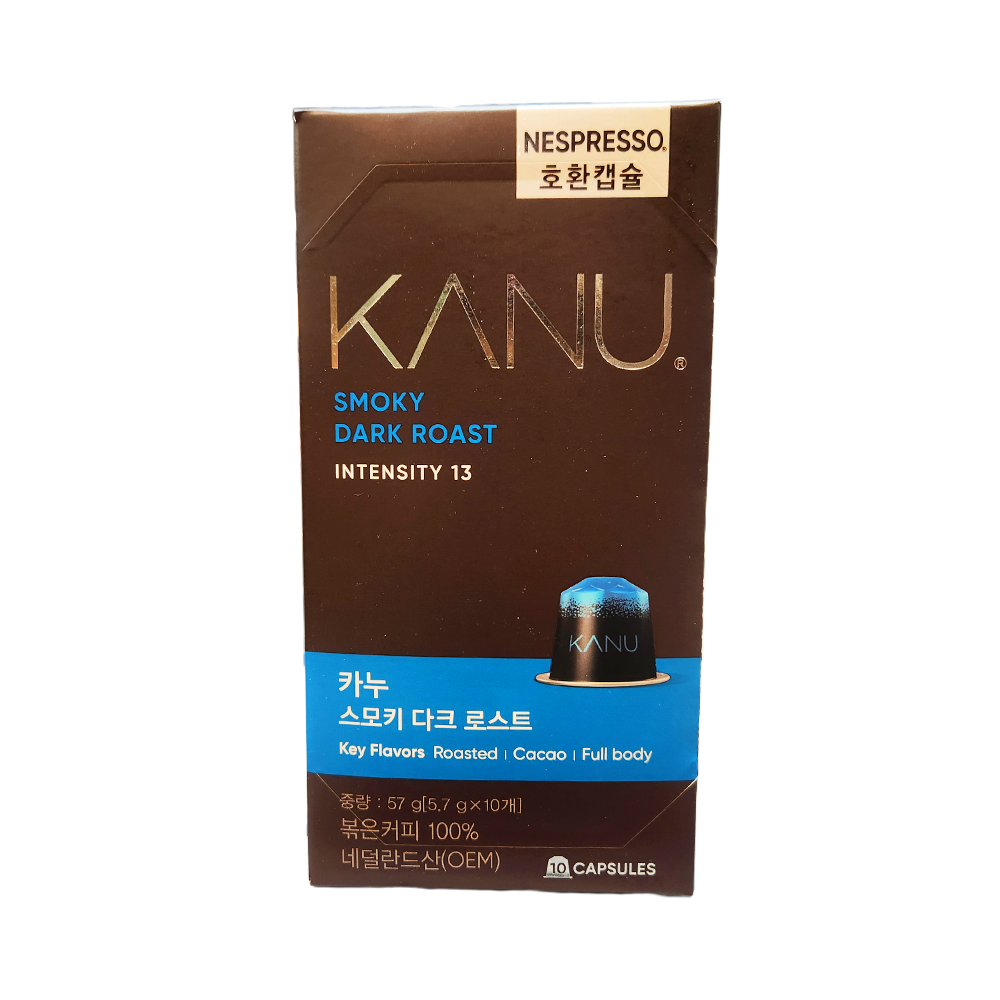 동서식품 카누 스모키 다크 로스트 캡슐커피(네스프레소 호환) 10캡슐 (20팩)_이미지