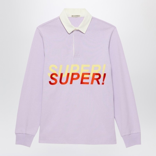 제이더블유앤더슨 라일락 코튼 폴로 티셔츠 JO0288PG1938 700