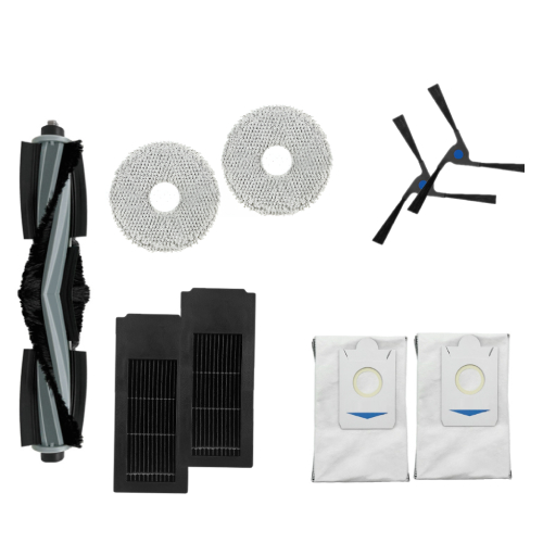 에코백스 X2, X2 옴니 호환 소모품 5종 세트 (9개)_이미지