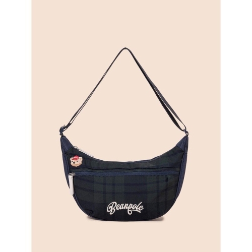 빈폴 키즈 곰돌이 체크 호보 크로스백 그린 BI61D2U53M BI61D2U53MJS_이미지