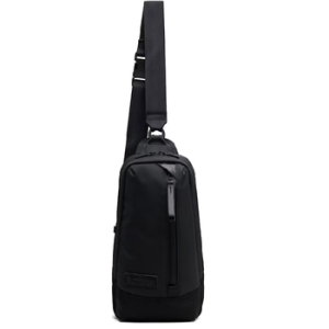 슬릭 master piece 블랙 가죽 버전 슬링 메신저백 252401M170006