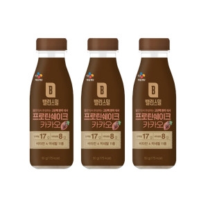 CJ제일제당 밸런스밀 프로틴쉐이크 카카오 50g (3개)