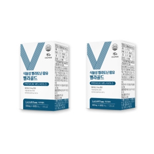 락토테미 식물성 멜라토닌 함유 멜라골드 600mg 60정