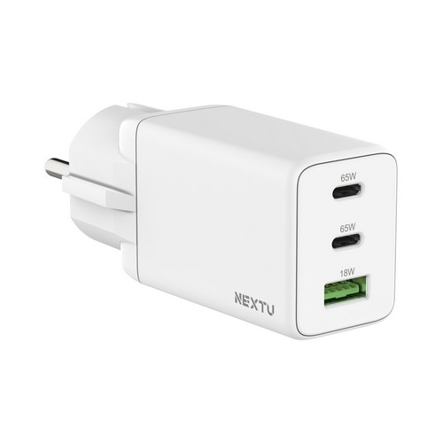 추이팡 PD PPS 65W 3포트 GaN 접지형 충전기 NEXTU-QC643GAN