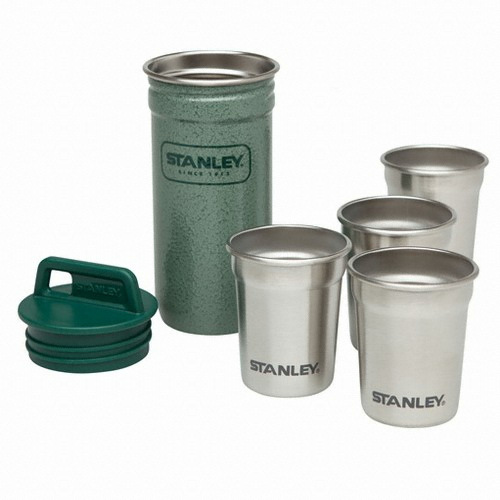 스탠리 어드벤쳐 스텐레스 샷글라스 플라스크 선물 세트_이미지