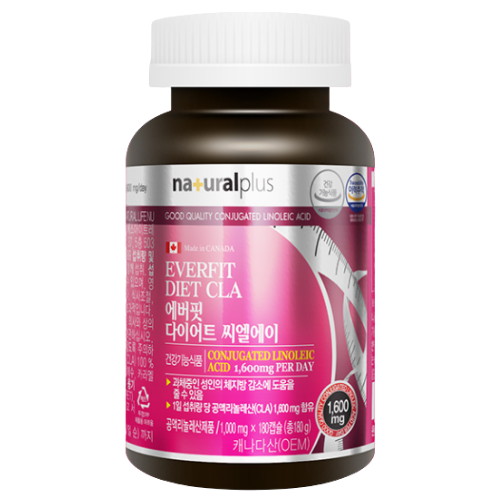 내츄럴플러스 에버핏 다이어트 씨엘에이 180캡슐 (3개)_이미지