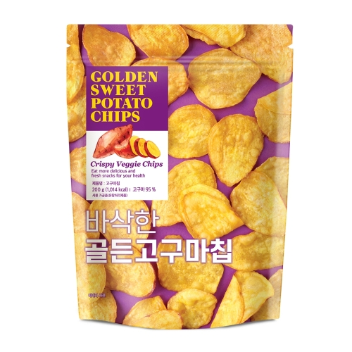 롯데마트 바삭한 골든 고구마칩 200g (1개)_이미지