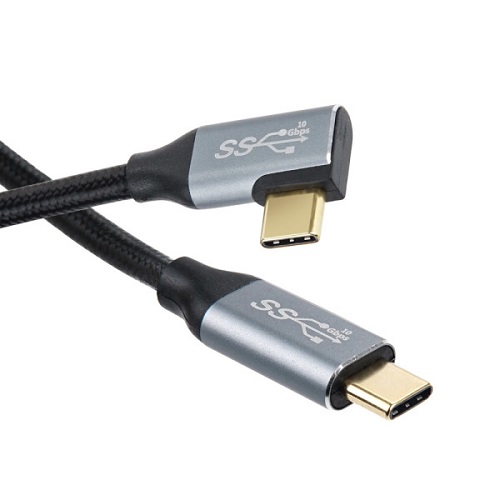 USB 3.1 C to C타입 꺾임 케이블