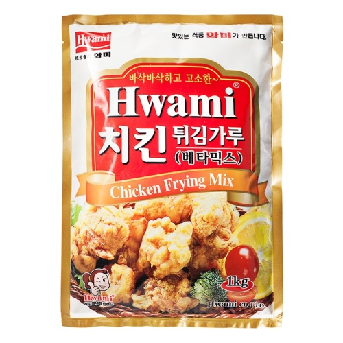화미 치킨튀김가루 베타믹스 1000g 1개