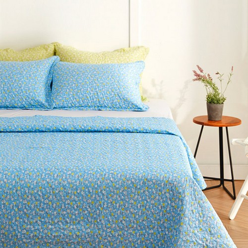 코스픽 라뽐므 루스비 누빔 워싱 이불 겸 스프레드 (싱글 S)