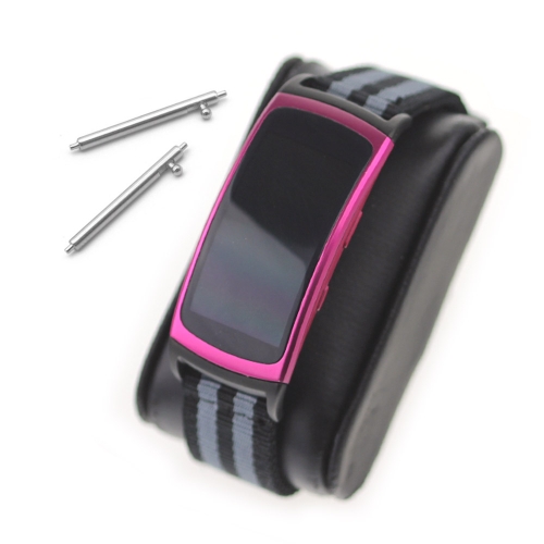 시계밴드 18mm 나토밴드 블랙 그레이 투톤 KYS06MU18_이미지