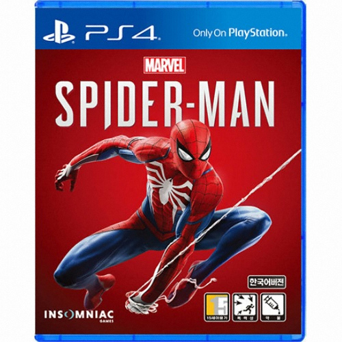 마블 스파이더 맨 한글판 PS4, 패키지디스크/중고_이미지