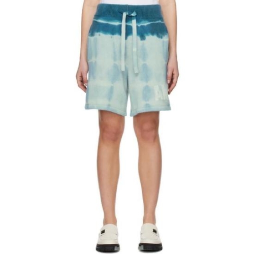 아미리 여성 블루 타이다이 쇼츠 231886F088008