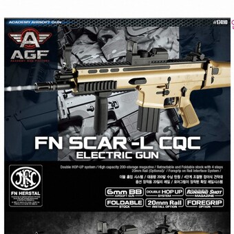 아카데미과학 FN SCAR-L CQC TAN <b>전동</b><b>건</b> (17410)