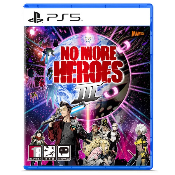 그래스호퍼 매뉴팩처 노 모어 히어로즈 3 한글판 (PS5, 패키지디스크)