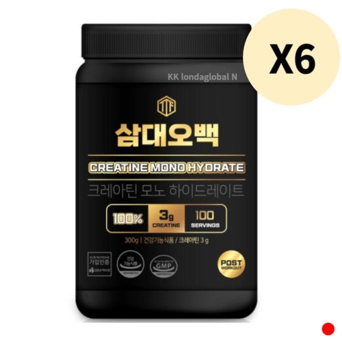 삼대오백 크레아틴 모노 하이드레이트 300g (6개)_이미지