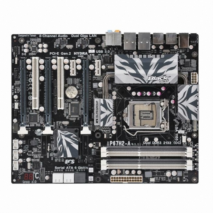 ECS P67H2-A Black Extreme (B3)