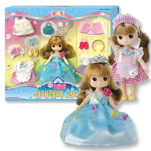 미미월드 리틀미미 신데렐라코디 / 패션코디 옷입히기 패션인형