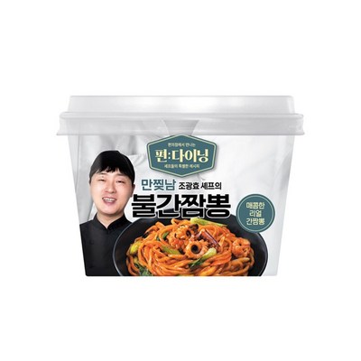 GS리테일 편다이닝 만찢남 불간짬뽕 214g (2개)