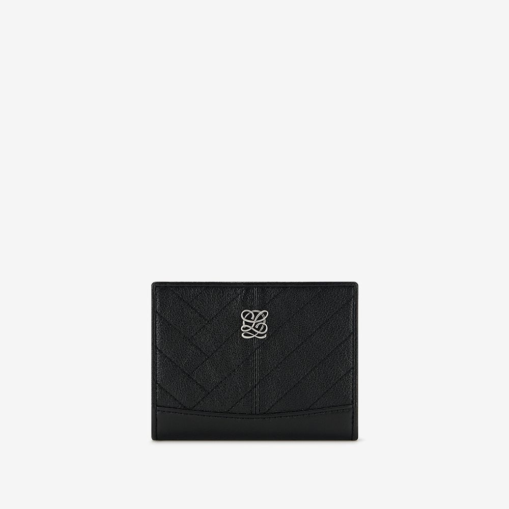 여성 엘퀼팅 반지갑 S61QT03BL