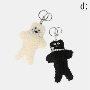 엘케이트 백참 키링 인형 곰돌이 고양이 가방장식 인형키링 열쇠고리 LMUS013_이미지