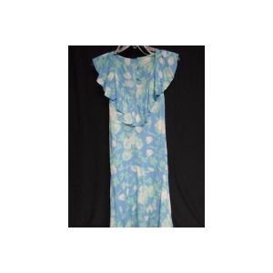 캘빈클라인 서머 Floral Dress 블루/그린 사이즈 12 3126469_이미지