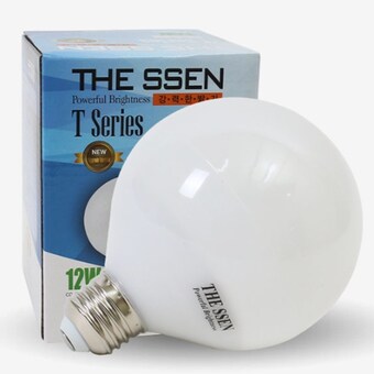 동성조명 더쎈 <b>LED</b> G95 볼<b>전구</b> 주광색 12W