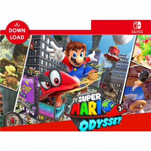 Nintendo 슈퍼 마리오 오디세이 한글판 (SWITCH, 다운로드코드)