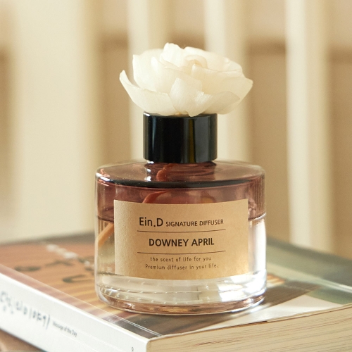 명품 차량용 홈용 110ml 디퓨저 방향제 대용량 실내탈취 블랙체리 디퓨저+플라워스틱