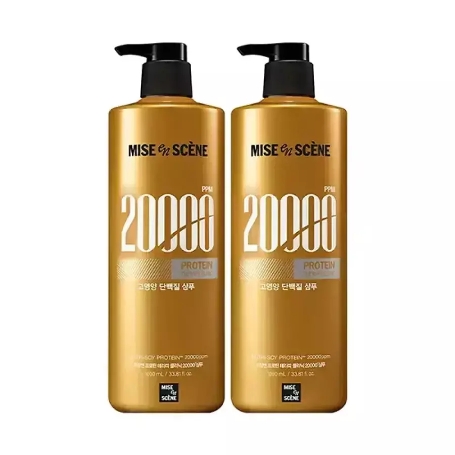 미쟝센 프로틴 테라피 클리닉 20000 샴푸 1000ml (2개)_이미지