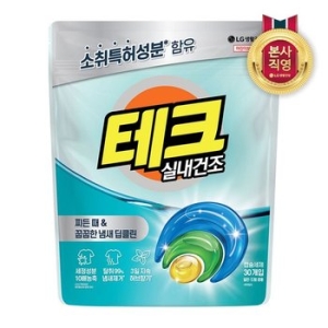 실내건조 캡슐세제 겸용 30개입
