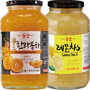 꿀한라봉차S 1kg + 레몬차S 1kg