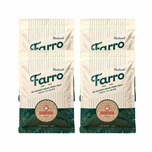 래디웰 이탈리아 고대 곡물 파로 1kg (4개)_이미지