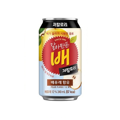 해태htb 갈아만든 배 저칼로리 340ml (48개)_이미지