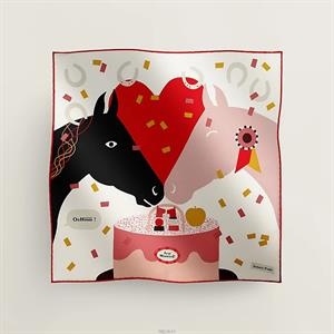 에르메스 비노 Just Married 스카프 H894115S 04 04